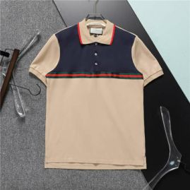 Picture of Gucci Polo Shirt Short _SKUGucciM-3XL3c38820321